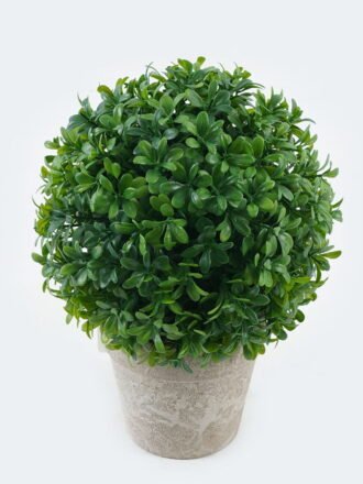Artificial Tree 18*18*43cm Pine needle in PP pot GS-73724029 Toplary 3,000+ sqm showroom with thousands of artificial flowers, plants & trees ready for global sourcing.