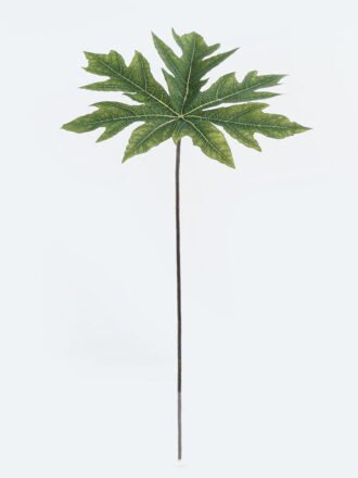 Artificial Plant 36*36*73cm Papaya leaf*3 single stem GS-71224034 Leaves&Sprays&Foliages 3,000+ sqm showroom with thousands of artificial flowers, plants & trees ready for global sourcing.