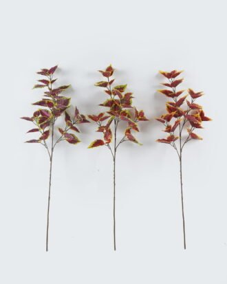 Artificial Plant 17*17*88cm Perilla leaves *4 single stem GS-74524004 2024Jun YeahFlower is one of Chinese leading OEM manufacturers and exporters , supplying the silk flowers, wholesale artificial trees