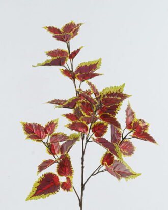 Artificial Plant 17*17*88cm Perilla leaves *4 single stem GS-74524004 2024Jun YeahFlower is one of Chinese leading OEM manufacturers and exporters , supplying the silk flowers, wholesale artificial trees