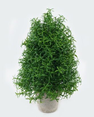 Artificial Plant 18*18*34cm Rosemary in Paper pulp pot GS-73724010 2024May YeahFlower is one of Chinese leading OEM manufacturers and exporters , supplying the silk flowers, wholesale artificial trees