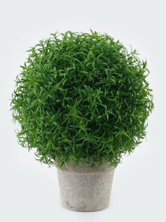 Artificial Plant 18*18*34cm Rosemary in Paper pulp pot GS-73724010 Toplary 3,000+ sqm showroom with thousands of artificial flowers, plants & trees ready for global sourcing.
