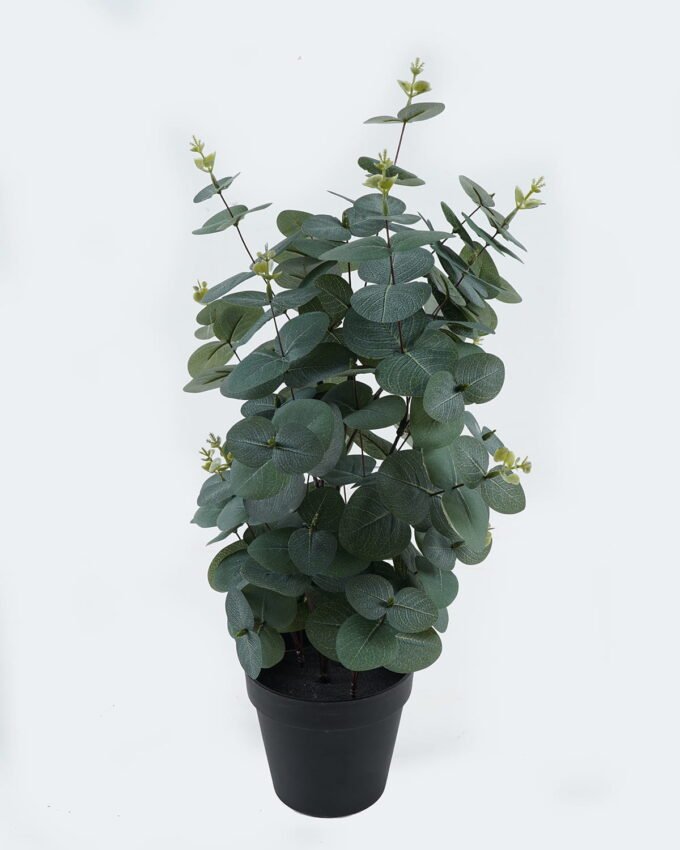 Artificial Table Plants 25*25*54cm Eucalyptus Leaf in pot GS-29824002 2024May YeahFlower is one of Chinese leading OEM manufacturers and exporters , supplying the silk flowers, wholesale artificial trees