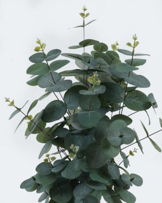 Artificial Table Plants 25*25*54cm Eucalyptus Leaf in pot GS-29824002 2024May YeahFlower is one of Chinese leading OEM manufacturers and exporters , supplying the silk flowers, wholesale artificial trees