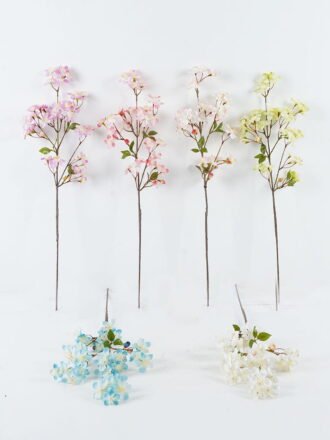 Artificial Flower 30*30*92cm Apple flower single stem GS-27924012-Z1 Single Flowers 3,000+ sqm showroom with thousands of artificial flowers, plants & trees ready for global sourcing.