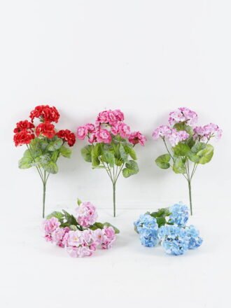 Artificial Flower 22*22*27cm Azalea *12 bush GS-30424042CT Flowers Bush 3,000+ sqm showroom with thousands of artificial flowers, plants & trees ready for global sourcing.