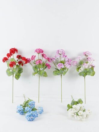 Artificial Flower 23*23*46cm Rose *9 bush GS-55124011-Y1 Flowers Bush 3,000+ sqm showroom with thousands of artificial flowers, plants & trees ready for global sourcing.