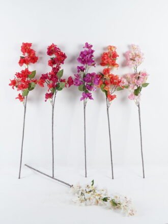 Artificial Flower 22*22*100cm Bougainvillea  *2 spray GS-49524009-P1 Single Flowers 3,000+ sqm showroom with thousands of artificial flowers, plants & trees ready for global sourcing.
