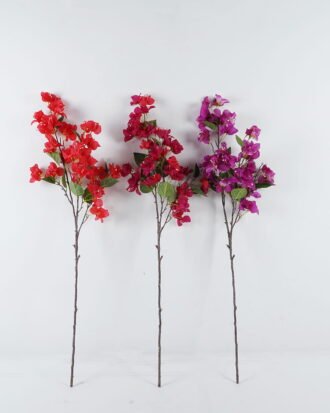Artificial Flower 20*20*105cm Bougainvillea single stem GS-49524010 2024Jul YeahFlower is one of Chinese leading OEM manufacturers and exporters , supplying the silk flowers, wholesale artificial trees