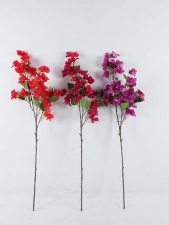 Artificial Flower 22*22*97cm Bougainvillea single stem GS-49524011 Single Flowers 3,000+ sqm showroom with thousands of artificial flowers, plants & trees ready for global sourcing.
