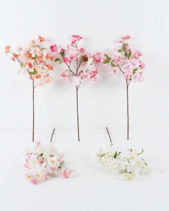 Artificial Flower 25*25*105cm Cherry blossom single stem GS-27924021 2024Jul YeahFlower is one of Chinese leading OEM manufacturers and exporters , supplying the silk flowers, wholesale artificial trees