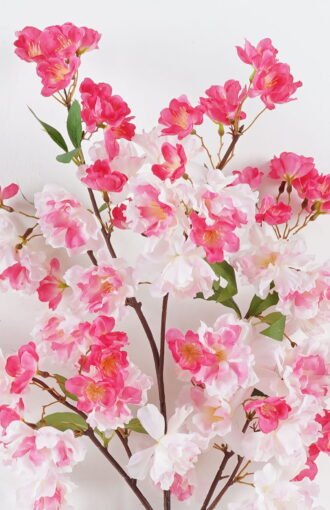 Artificial Flower 29*29*70cm Cherry blossom single stem GS-27924022-P3 2024Jul YeahFlower is one of Chinese leading OEM manufacturers and exporters , supplying the silk flowers, wholesale artificial trees