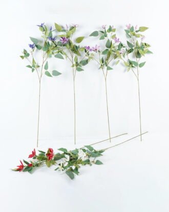 Artificial Flower 20*20*116cm Clematis *4 single stem GS-27924018 2024Jul YeahFlower is one of Chinese leading OEM manufacturers and exporters , supplying the silk flowers, wholesale artificial trees