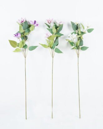 Artificial Flower 15*15*84cm Clematis *4 single stem GS-27924019 2024Jul YeahFlower is one of Chinese leading OEM manufacturers and exporters , supplying the silk flowers, wholesale artificial trees
