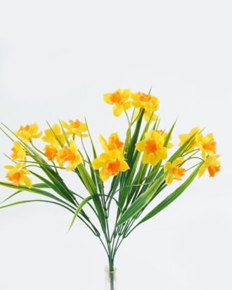 Artificial Flower 18*18*35cm Daffodil *6 bush GS-36624013 2024Jun YeahFlower is one of Chinese leading OEM manufacturers and exporters , supplying the silk flowers, wholesale artificial trees