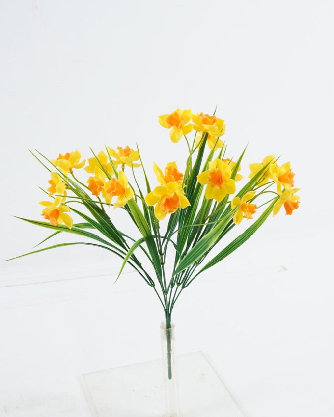 Artificial Flower 18*18*35cm Daffodil *6 bush GS-36624013 Flowers Bush 3,000+ sqm showroom with thousands of artificial flowers, plants & trees ready for global sourcing.