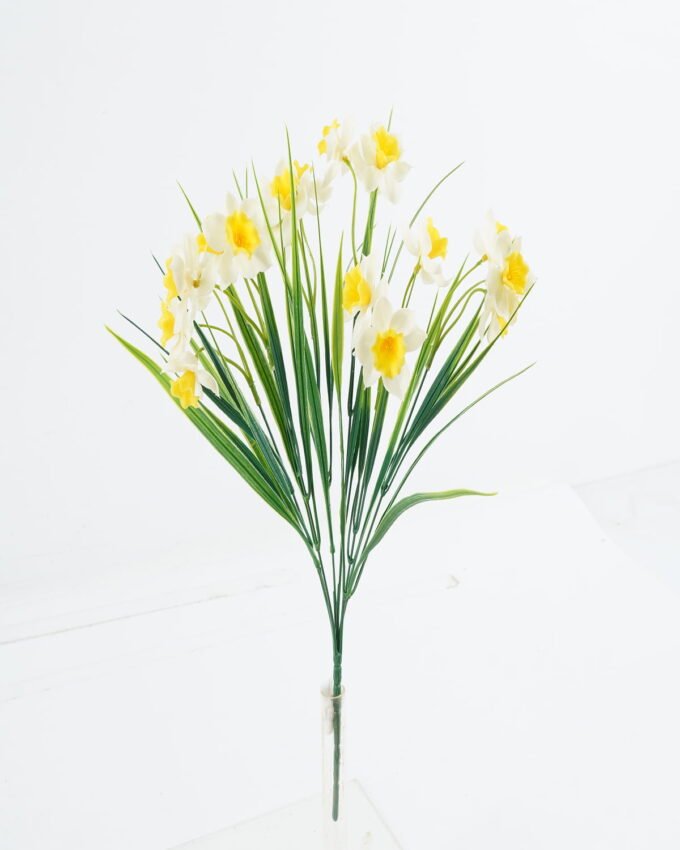 Artificial Flower 18*18*35cm Daffodil *6 bush GS-36624013 Flowers Bush 3,000+ sqm showroom with thousands of artificial flowers, plants & trees ready for global sourcing.
