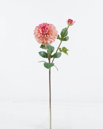 Artificial Flower 18*18*74cm Dahlia*2 single stem GS-128J24002-P1 2024Jun YeahFlower is one of Chinese leading OEM manufacturers and exporters , supplying the silk flowers, wholesale artificial trees