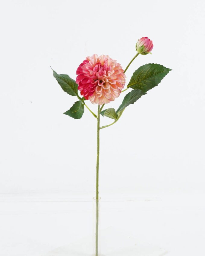Artificial Flower 17*17*56cm Dahlia *2 single stem GS-128J24003 2024Jun YeahFlower is one of Chinese leading OEM manufacturers and exporters , supplying the silk flowers, wholesale artificial trees