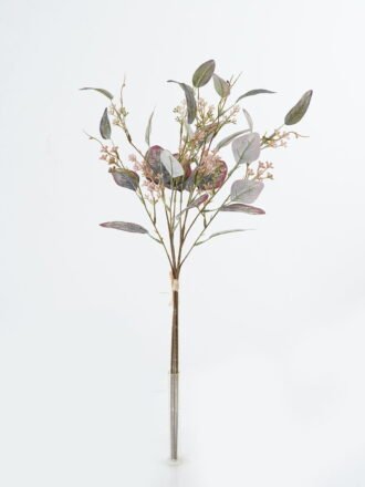 Artificial Flower 13*13*36cm raspberry *3 single stem GS-41324041 Single Flowers 3,000+ sqm showroom with thousands of artificial flowers, plants & trees ready for global sourcing.