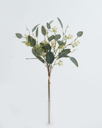 Artificial Flower 15*15*65cm Eucalyptus *3 bouquet GS-49524001 2024Jul YeahFlower is one of Chinese leading OEM manufacturers and exporters , supplying the silk flowers, wholesale artificial trees