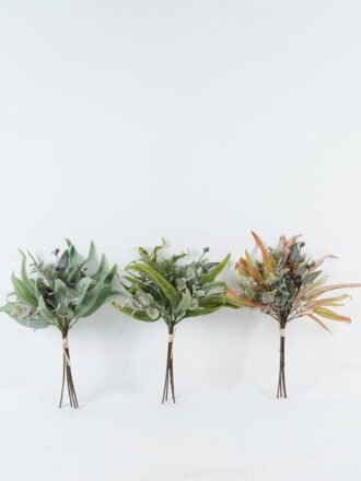 Artificial Flower 23*23*45cm Eucalyptus leaf *5 bouquet GS-49524006-Y1 Bouquet 3,000+ sqm showroom with thousands of artificial flowers, plants & trees ready for global sourcing.