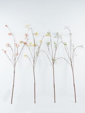 Artificial Flower 27*27*105cm Fruit single stem GS-74724005-R1 Single Flowers 3,000+ sqm showroom with thousands of artificial flowers, plants & trees ready for global sourcing.