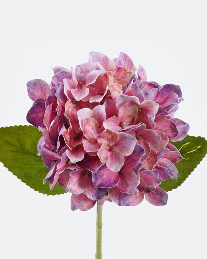 Artificial Flower 14*14*45cm Hydrangea  single stem GS-64924008-R2 2024Jun YeahFlower is one of Chinese leading OEM manufacturers and exporters , supplying the silk flowers, wholesale artificial trees
