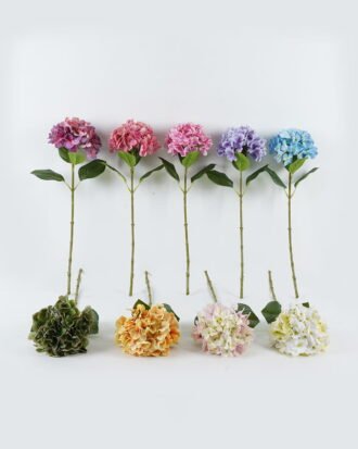 Artificial Flower 23*23*64cm Hydrangea  single stem GS-64924010 Single Flowers YeahFlower is one of Chinese leading OEM manufacturers and exporters , supplying the silk flowers, wholesale artificial trees