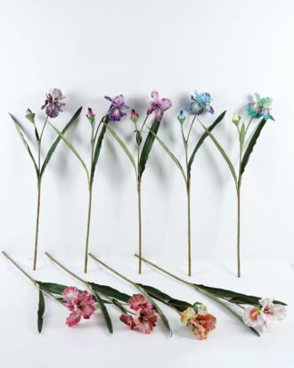Artificial Flower 33*33*87cm Iris *2 spray GS-64724005 Single Flowers YeahFlower is one of Chinese leading OEM manufacturers and exporters , supplying the silk flowers, wholesale artificial trees