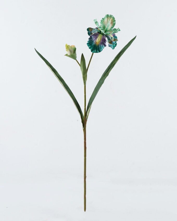 Artificial Flower 33*33*87cm Iris *2 spray GS-64724005-G1 2024Jun YeahFlower is one of Chinese leading OEM manufacturers and exporters , supplying the silk flowers, wholesale artificial trees