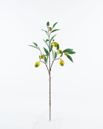 Artificial Flower 30*30*86cm Lemon single stem GS-54224001-G1 2024Jun YeahFlower is one of Chinese leading OEM manufacturers and exporters , supplying the silk flowers, wholesale artificial trees