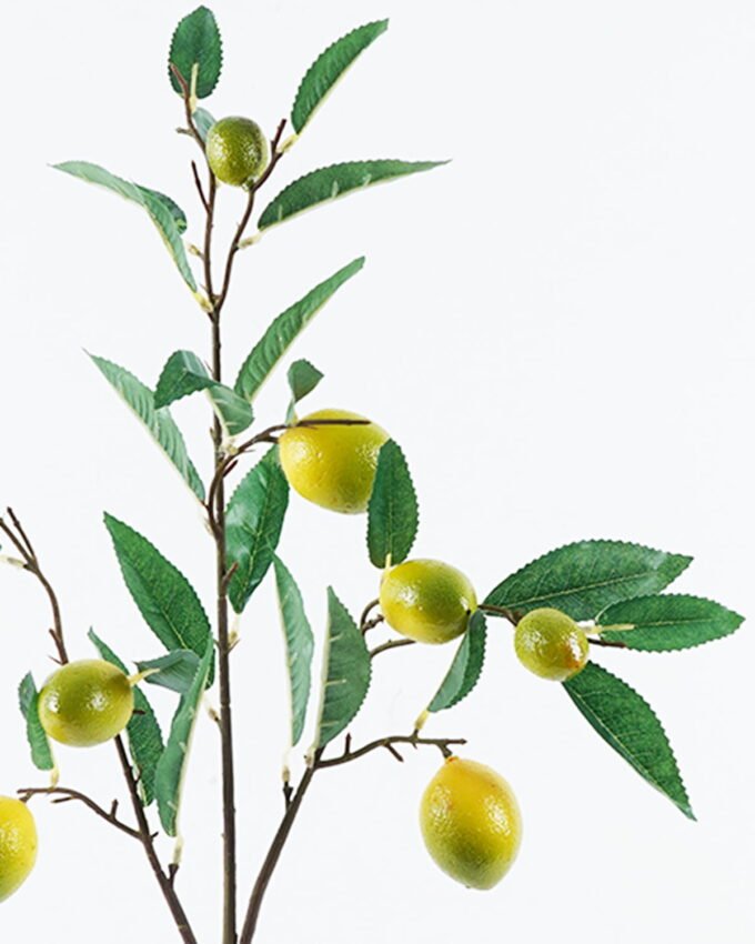 Artificial Flower 30*30*86cm Lemon single stem GS-54224001-G1 2024Jun YeahFlower is one of Chinese leading OEM manufacturers and exporters , supplying the silk flowers, wholesale artificial trees