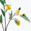 Artificial Flower 30*30*86cm Lemon single stem GS-54224001-Y1 Single Flowers 3,000+ sqm showroom with thousands of artificial flowers, plants & trees ready for global sourcing.