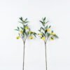 Artificial Flower 30*30*86cm Lemon single stem GS-54224001 2024Jun YeahFlower is one of Chinese leading OEM manufacturers and exporters , supplying the silk flowers, wholesale artificial trees