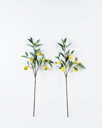 Artificial Flower 30*30*86cm Lemon single stem GS-54224001 2024Jun YeahFlower is one of Chinese leading OEM manufacturers and exporters , supplying the silk flowers, wholesale artificial trees