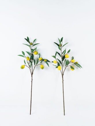 Artificial Flower 30*30*86cm Lemon single stem GS-54224001-G1 Single Flowers 3,000+ sqm showroom with thousands of artificial flowers, plants & trees ready for global sourcing.