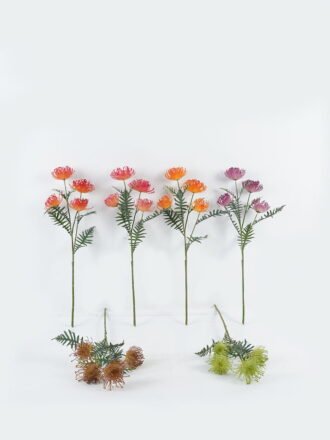 Artificial Flower 9*9*67cm Dianthus Carnation GS-05524067 Single Flowers 3,000+ sqm showroom with thousands of artificial flowers, plants & trees ready for global sourcing.