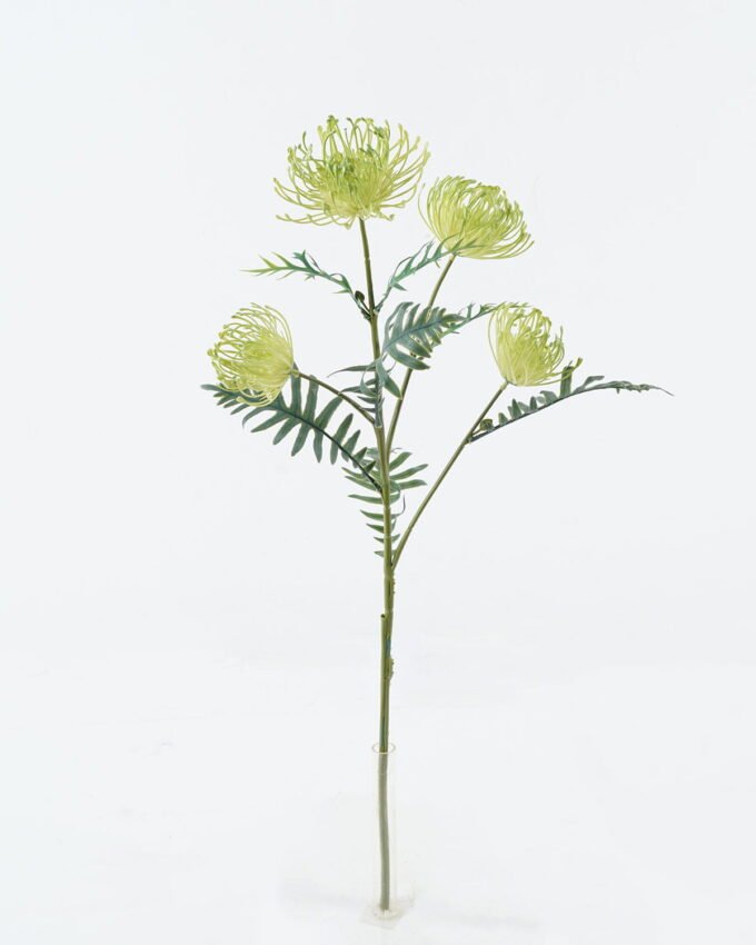 Artificial Flower 17*17*65cm Leucospermum *5 single stem GS-36624020 Single Flowers 3,000+ sqm showroom with thousands of artificial flowers, plants & trees ready for global sourcing.