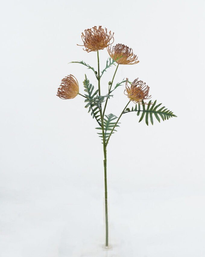 Artificial Flower 17*17*65cm Leucospermum *5 single stem GS-36624020 Single Flowers 3,000+ sqm showroom with thousands of artificial flowers, plants & trees ready for global sourcing.