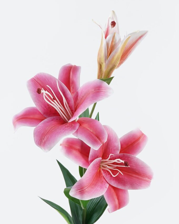 Artificial Flower 18*18*88cm Lily *3 single stem GS-64924009-P2 2024Jun YeahFlower is one of Chinese leading OEM manufacturers and exporters , supplying the silk flowers, wholesale artificial trees