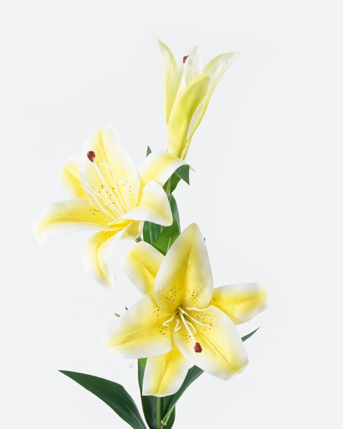 Artificial Flower 18*18*88cm Lily *3 single stem GS-64924009-Y1 2024Jun YeahFlower is one of Chinese leading OEM manufacturers and exporters , supplying the silk flowers, wholesale artificial trees