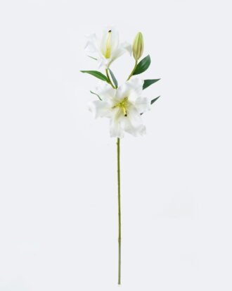 Artificial Flower 27*27*82cm Lily *3 single stem GS-68624002-W1
