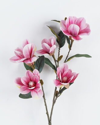 Artificial Flower 18*18*95cm Magnolia *5 single stem GS-15424015-R1 2024Jul YeahFlower is one of Chinese leading OEM manufacturers and exporters , supplying the silk flowers, wholesale artificial trees