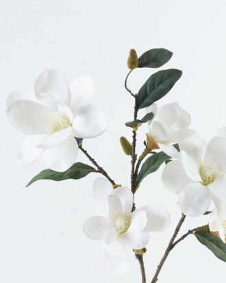 Artificial Flower 18*18*95cm Magnolia *5 single stem GS-15424015-W1 2024Jul YeahFlower is one of Chinese leading OEM manufacturers and exporters , supplying the silk flowers, wholesale artificial trees