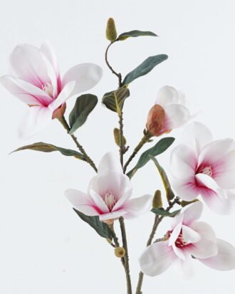 Artificial Flower 18*18*95cm Magnolia *5 single stem GS-15424015 2024Jun YeahFlower is one of Chinese leading OEM manufacturers and exporters , supplying the silk flowers, wholesale artificial trees