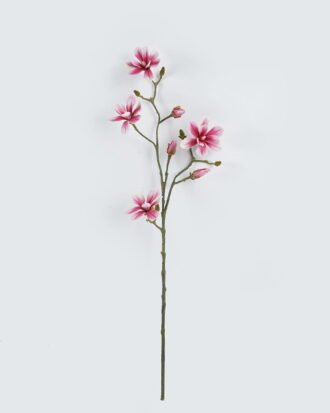 Artificial Flower 33*33*100cm Magnolia *7 single stem GS-15424014-R1 2024Jun YeahFlower is one of Chinese leading OEM manufacturers and exporters , supplying the silk flowers, wholesale artificial trees