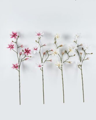 Artificial Flower 33*33*100cm Magnolia *7 single stem GS-15424014 2024Jun YeahFlower is one of Chinese leading OEM manufacturers and exporters , supplying the silk flowers, wholesale artificial trees