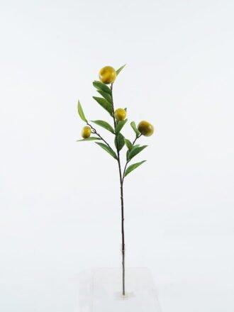 Artificial Flower 30*30*86cm Lemon single stem GS-54224001-Y1 Single Flowers 3,000+ sqm showroom with thousands of artificial flowers, plants & trees ready for global sourcing.