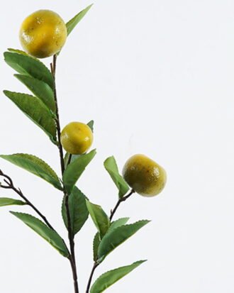 Artificial Flower 20*20*72cm Orange branch single stem GS-54224002 2024Jun YeahFlower is one of Chinese leading OEM manufacturers and exporters , supplying the silk flowers, wholesale artificial trees